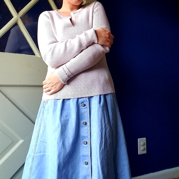 Vintage Tommy Hilfiger Cream Sweater – Preppy Knit – S/P - Picture 8 of 10